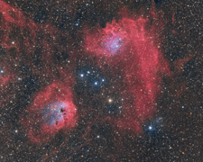 IC 405 und IC 410