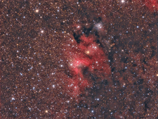 SH2-155 der Cave Nebula