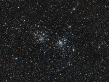 NGC 884 und 869 der Double Cluster