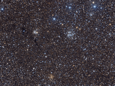 NGC 654, NGC 663, NGC 659 und VDB 6